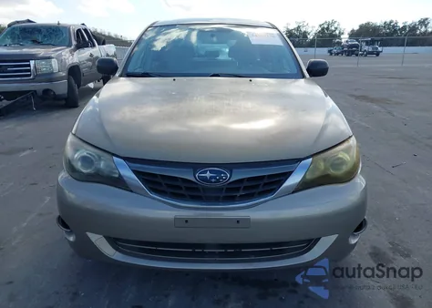 2008 Subaru Impreza 2.5I из США, поврежденный, VIN JF1GH61618H835623